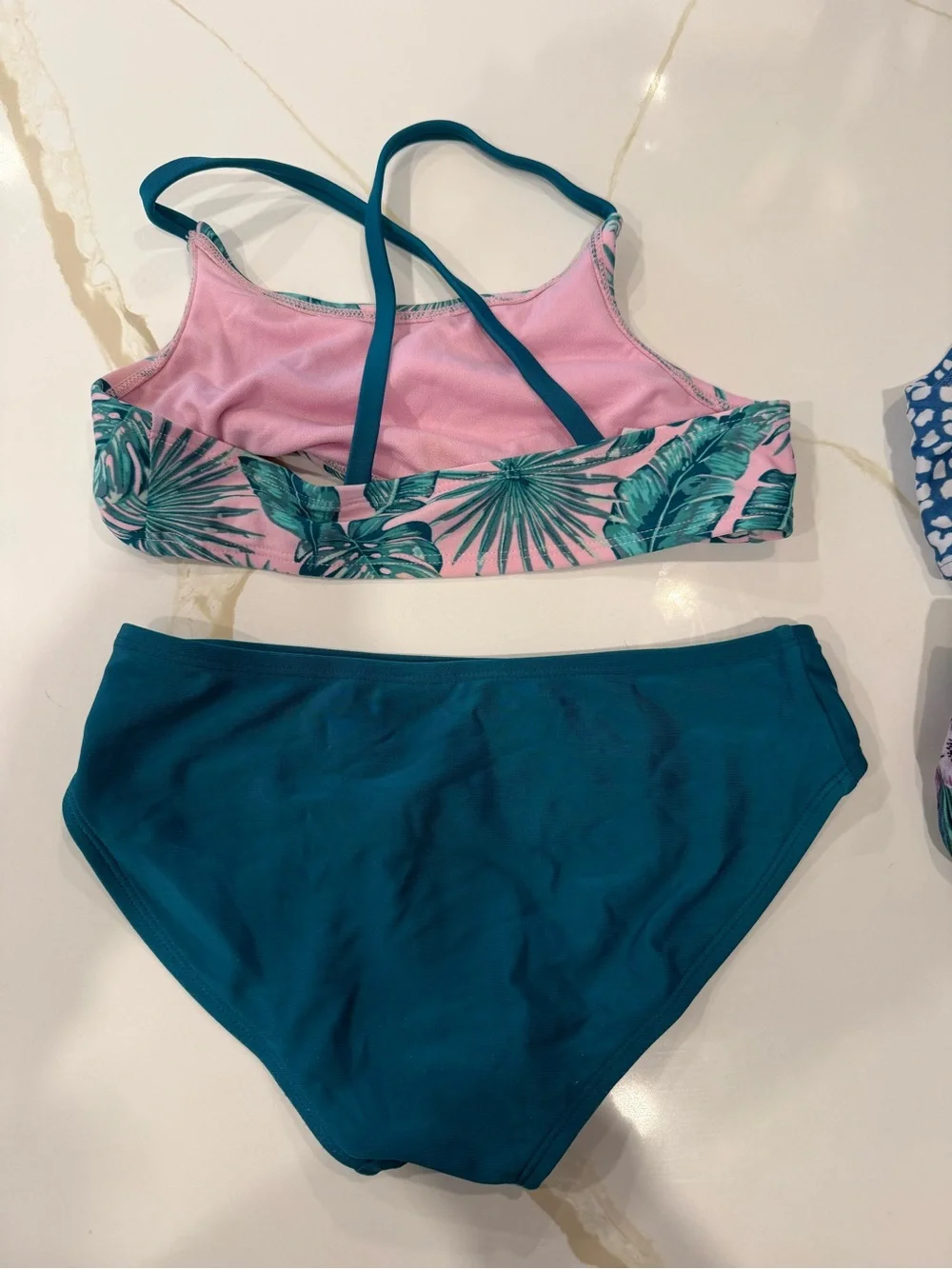 Art Class Girls Swimsuit Bundle – Size M (7/8 & 8) – 2 Two-Piece Swimsuits